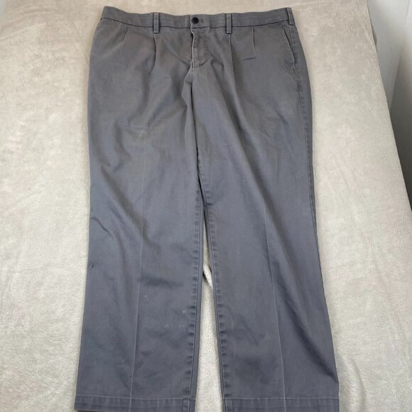 Dockers Mens Pants Size 44x32 Classic Fit Signature Khaki Flex Comfort Trousers - Picture 11 of 12